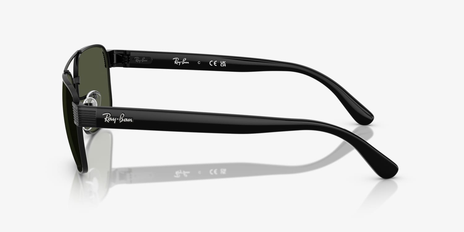 Ray-Ban RB‎ 7511 1000 Eyeglasses Frames Mens Black Silver 49-19-140 H13375 Ray Ban Eyeglasses Men main image 3