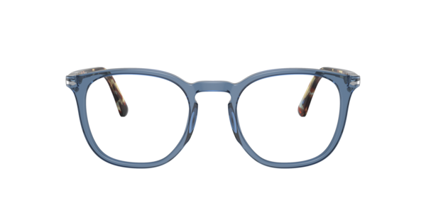 Persol PO3318V 1202 Men's Glasses Blue Size 51 - Free Lenses - Blue Light Block Available