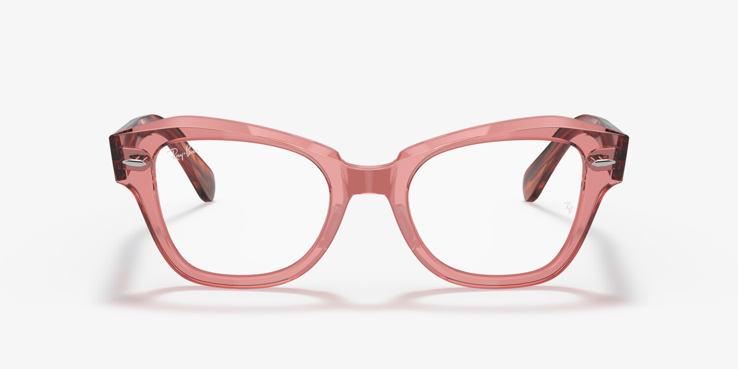 State Pink Women\'s Glasses Lynn Cat Eye Pink Eyeglasses | GlassesShop main image 2