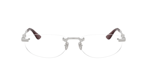 Ferrari Unisex Eyeglasses, FH3016D - Silver Shiny