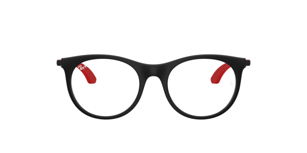 Ray-Ban Rb9082v Optics Kids Eyeglasses Matte Black Frame Clear Lenses Polarized 47-17