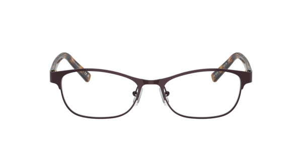 Armani Exchange AX1010 Women's Oval Eyeglasses - Matte Brow