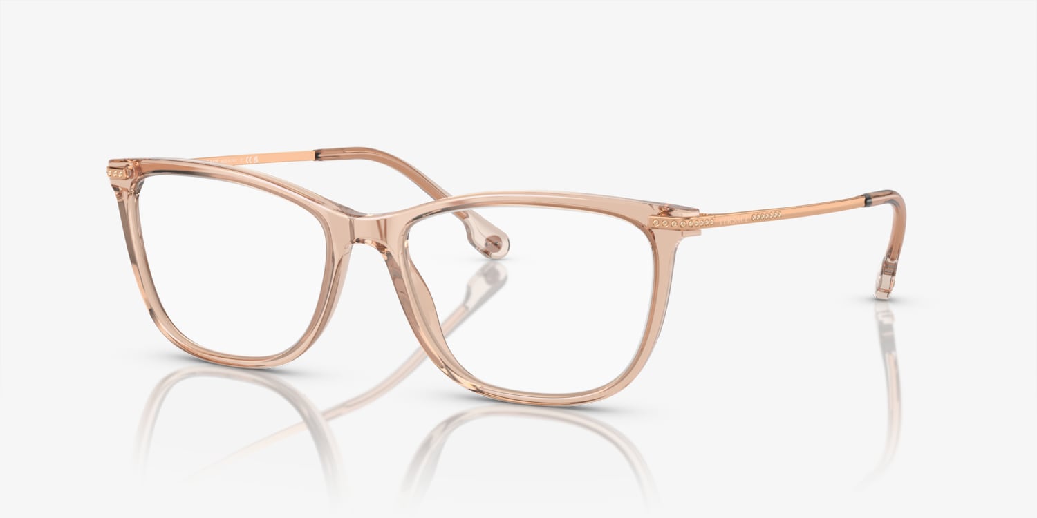 Versace VE3236 Eyeglasses | Women, 54-16-140 B 38.0 Versace VE3240-5208 EYEWEAR FRAME HAVANA W/DEMO LENS 54MM at  main image 3