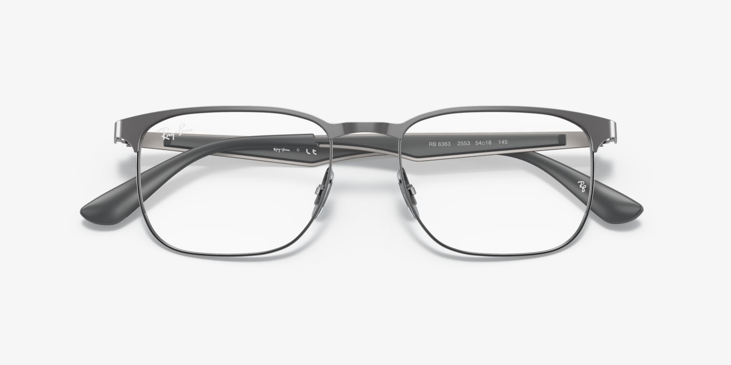 ?️Ray-Ban RB6329 2593 Eyeglasses 55/18 145 /KAG458?️ Ray-Ban RB5429 German - Oval Tortoise Frame Eyeglasses  main image 2