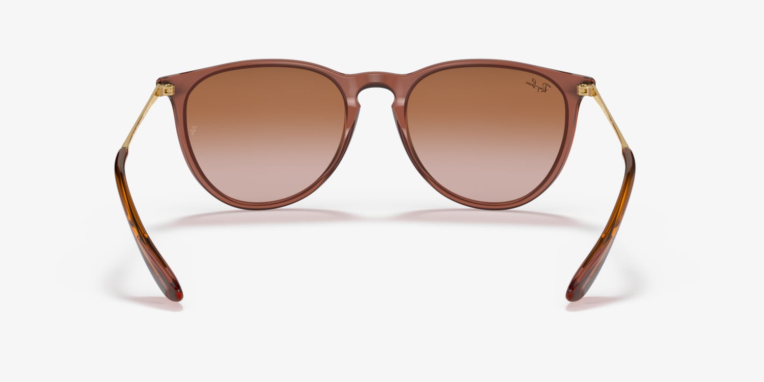 Ray-Ban Erika Classic Sunglasses RB4171 Polished Tortoise Frame Brown Lenses Ray-Ban RB4171 Erika Tortoise Frame Brown | Mercari main image 3
