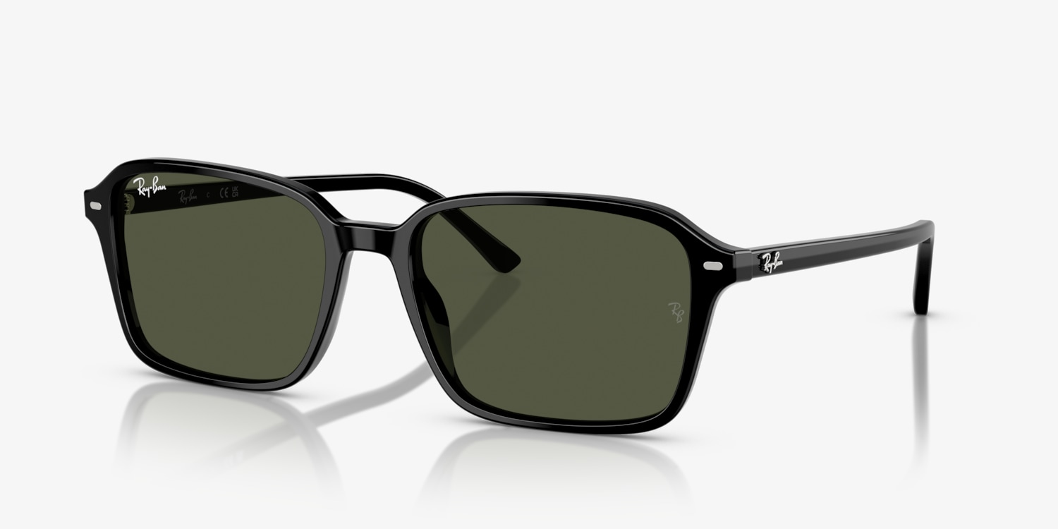 コー Ray-Ban ブラック ラウンド サングラス Ray-Ban RB2231 Raimond Sunglasses | LensCrafters