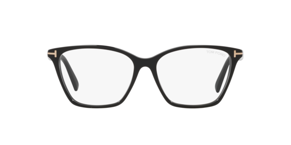 Tom Ford FT5949-B 001 Blue-Light Block Women’s Glasses Black Size 56 - Free Lenses - Blue Light Block Available