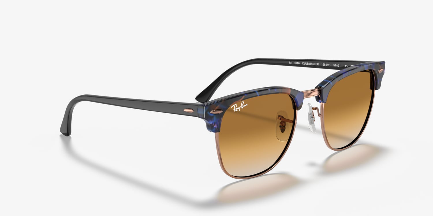 Ray-Ban RB3016 Clubmaster Fleck Sunglasses | LensCrafters