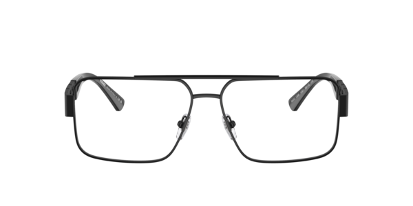 Versace Men's Square Eyeglasses, VE1308 - Matte Black