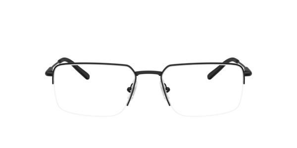 Arnette Men's Rectangle Eyeglasses, AN6152 - Matte Black