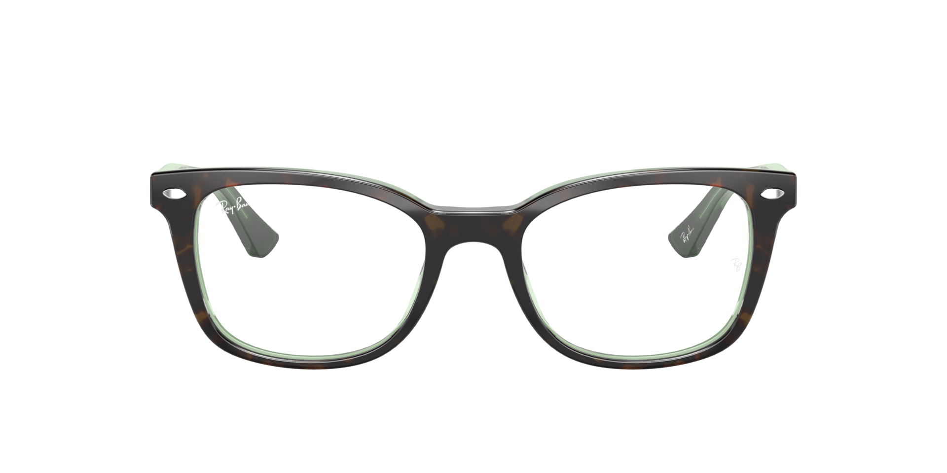 Ray-Ban Woman Havana On Green 222$