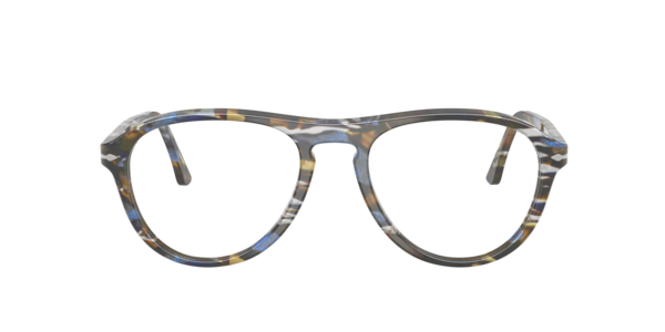 Persol Po3371v - Lynn - UNISEX Frost Grey/nautical Blue Size 55