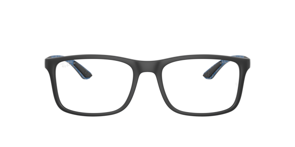 Ray-Ban Rb8908 Optics Eyeglasses Blue Frame Clear Lenses Polarized 55-18