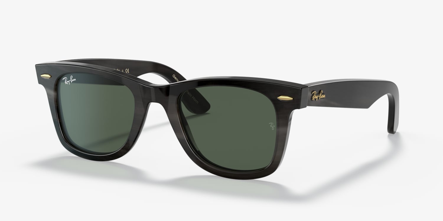 Ray-Ban RB2140CO Original Wayfarer Horn Sunglasses | LensCrafters