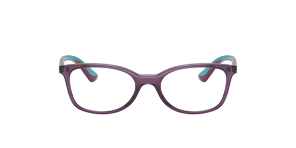 Ray-Ban Kids RY1586 3776 Kids' Glasses Purple Size 47 - Blue Light Block Available