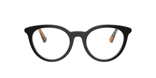 Burberry Women's Round Eyeglasses, BE2429 - Black