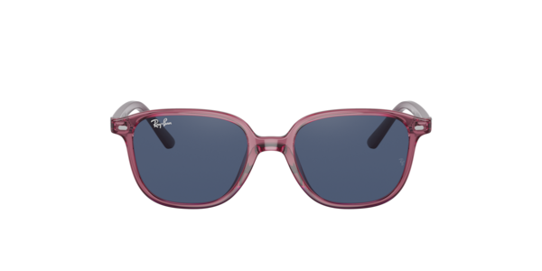 Ray-Ban Jr. Leonard RJ9093S Sunglasses for Kids - Transparent Pink/Dark Blue - 11-13 Years