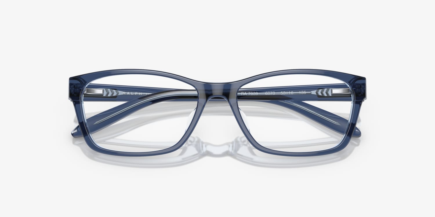 Ralph Lauren Women\'s Navy Blue Optical Frames - Ralph Ralph by Ralph Lauren RA7147 Square Glasses | Fashion Eyewear US main image 2