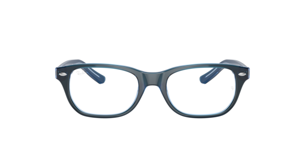 Ray-Ban Kids RY1555 3667 Kids' Glasses Blue Size 46 - Blue Light Block Available