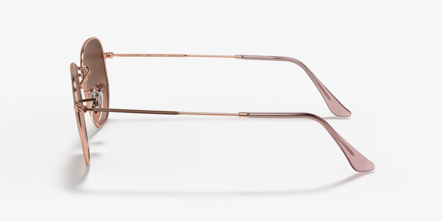 Ray-Ban RB3548N Hexagonal Flat Lenses Sunglasses | LensCrafters