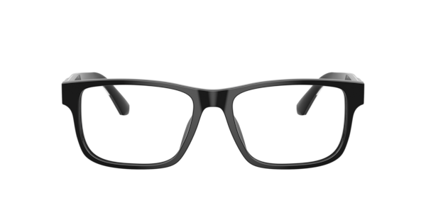 Emporio Armani Men's Square Eyeglasses, EA3265U - Shiny Black