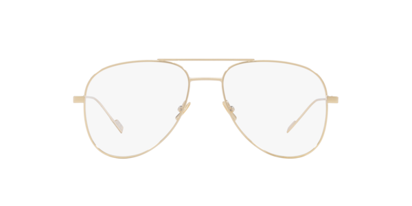 Saint Laurent CLASSIC 11 YSL 003 Men's Glasses Gold Size 55 - Free Lenses - Blue Light Block Available