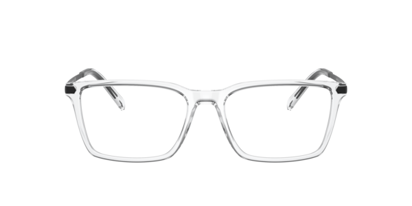 A|X Armani Exchange Men's Rectangle Eyeglasses, AX3077 - Crystal