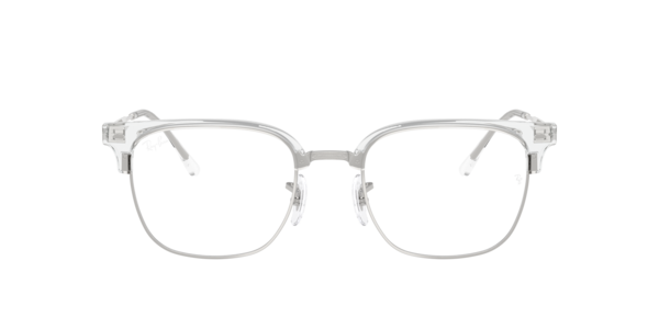 Ray-Ban RX7216 New Clubmaster 2001 Men's Glasses Clear Size 51 - Blue Light Block Available