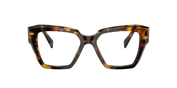 Prada Women's Square Eyeglasses, Pr 09ZV - Honey Tortoise