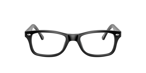 Ray-Ban Rb5228 Optics Eyeglasses Black Frame Clear Lenses 50-17
