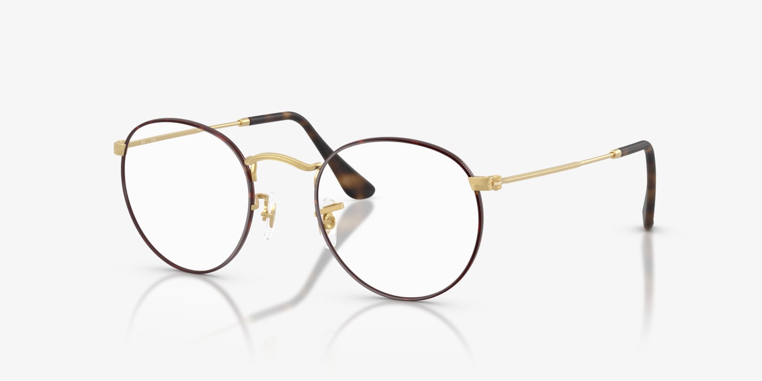 Ray-Ban RB3447V Round Metal Optics Eyeglasses | LensCrafters