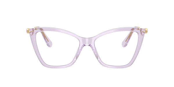 Swarovski SK2051 1079 Women’s Glasses Purple Size 51 - Free Lenses - Blue Light Block Available