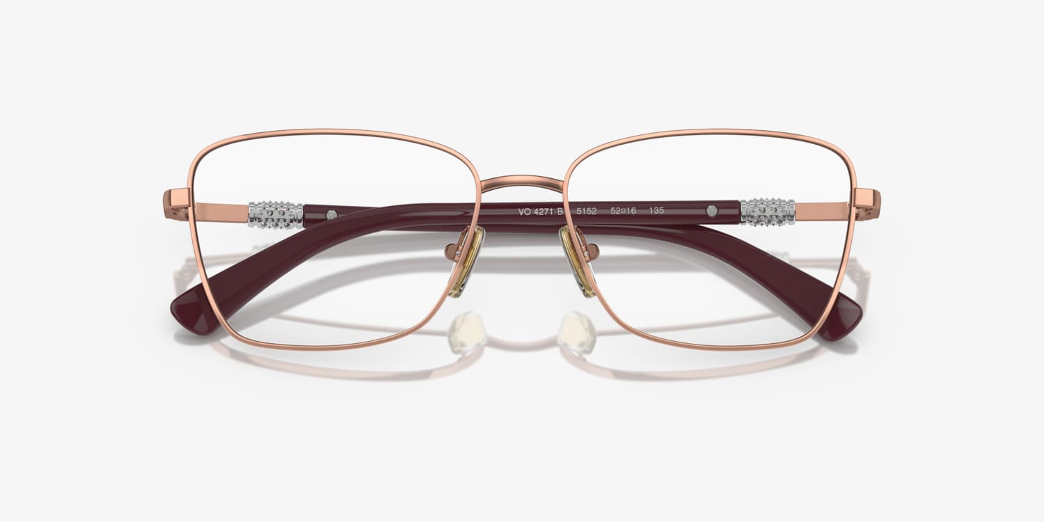 ?️ Vogue VO3671-B 811 Eyeglasses 53/17-130 / JLE406?️​ Vogue Eyewear VO5371 - Square Dark Tortoise Frame Eyeglasses  main image 2