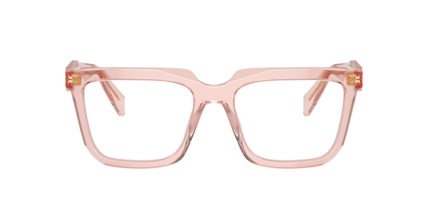 Prada Women's Eyeglasses, Pr A19V - Transparent Peach
