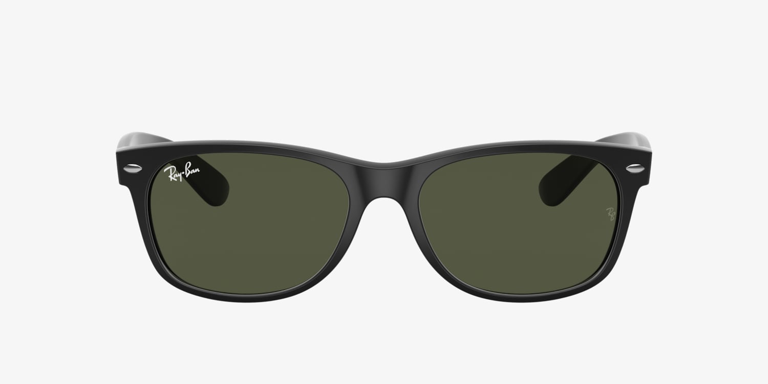 Ray-Ban RB2132F New Wayfarer Matte Sunglasses | LensCrafters