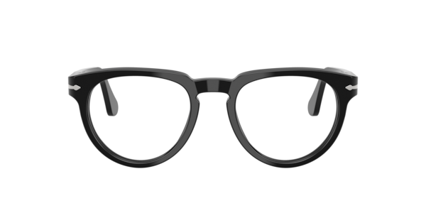 Persol PO3377V 95 Men's Glasses Black Size 52 - Free Lenses - Blue Light Block Available