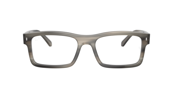 Ray-Ban Rb5435 Optics Eyeglasses Havana Grey Frame Clear Lenses Polarized 56-19