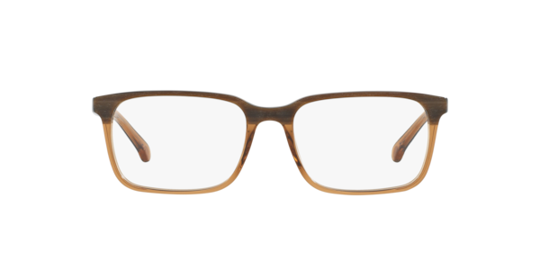 B by Brooks Brothers Men's Eyeglasses, BB2033 - Brown