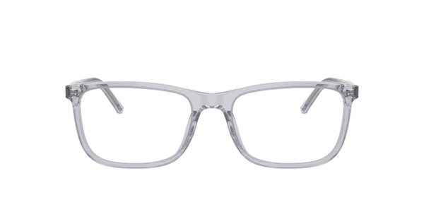 Dolce Gabbana Men's Square Eyeglasses, DG3427 - Transparent Gray