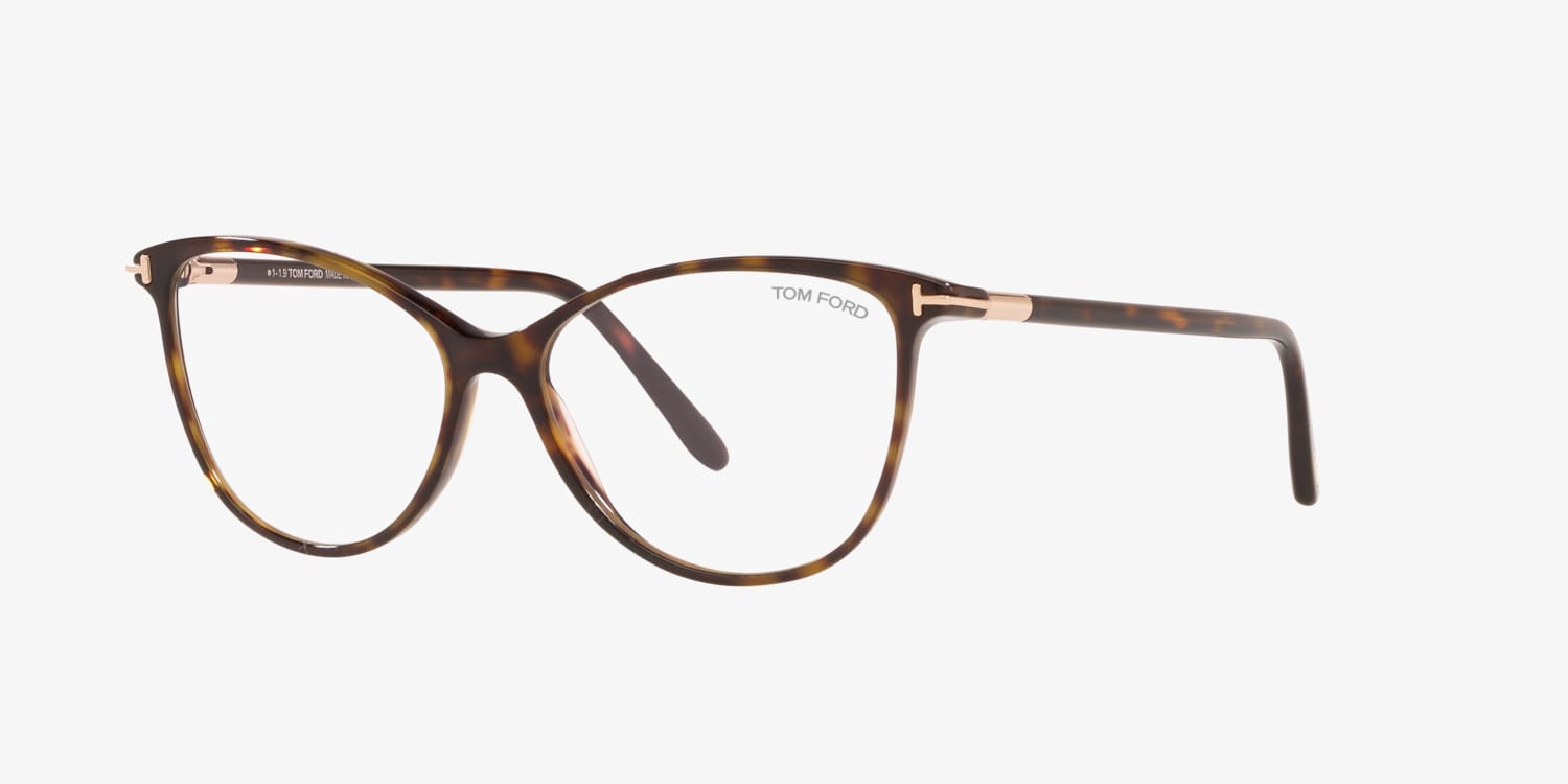 Tom Ford Women\'s Ft5616-b Eyeglasses. Progressive RX Tom Ford FT5616-B Optical Frame 001 Shiny Black - eye-oo.com main image 4