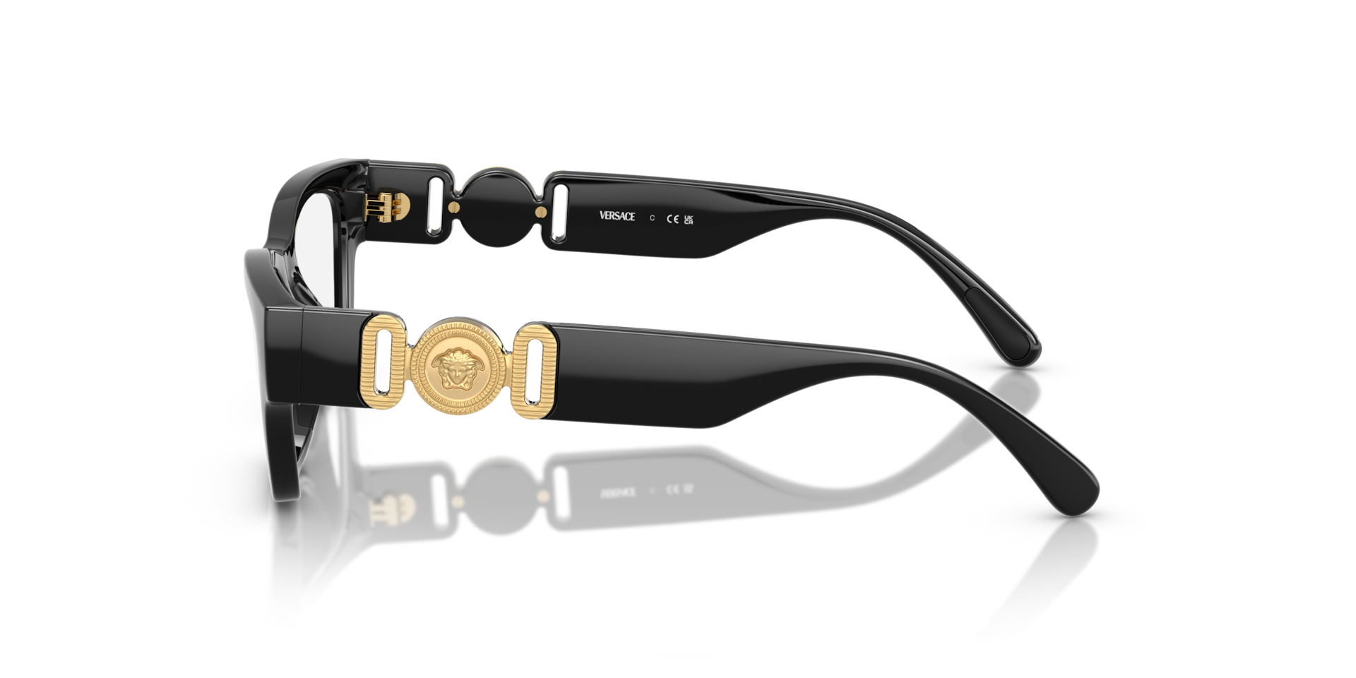 【08】1980s  Ultra Star FranceUS8 Versace VK3008U Eyeglasses | LensCrafters