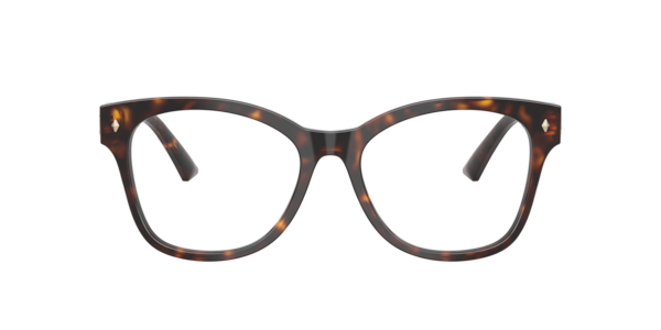 Jimmy Choo Women's Square Eyeglasses, JC3056 - Havana