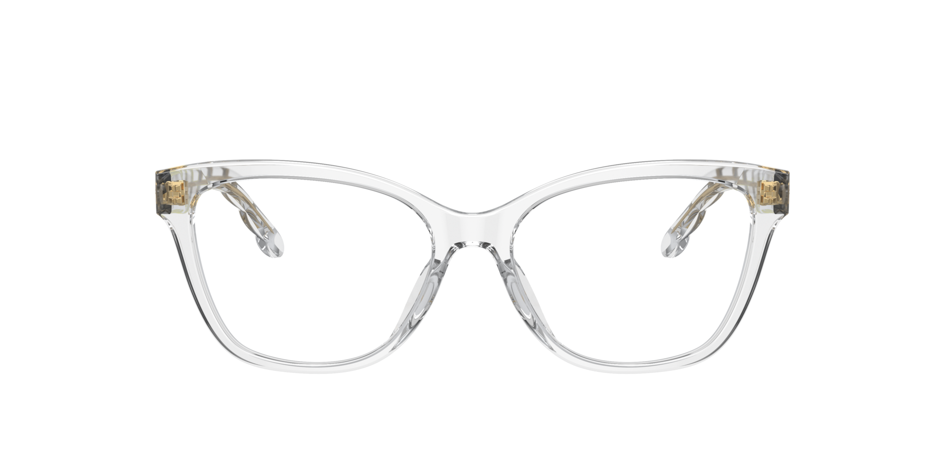 Tory Burch Clear-Frame Sunglasses NWT. Tory Burch TY2144U clear , brown frame main image 4