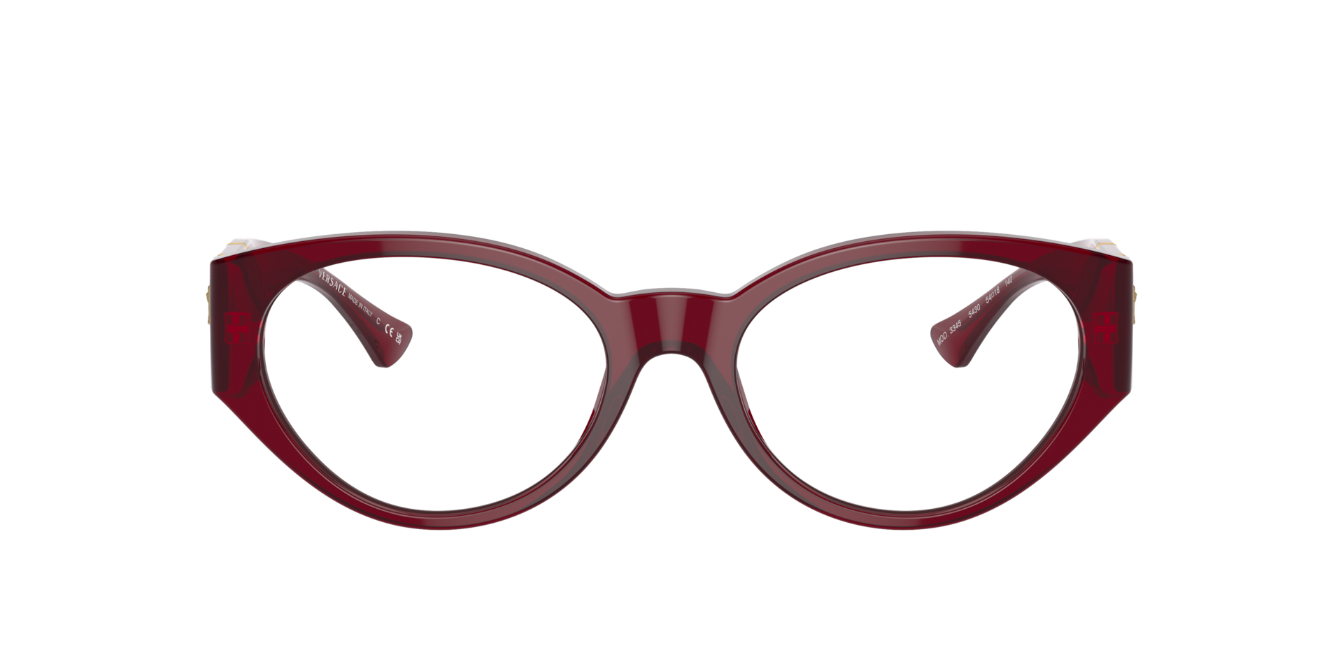 Versace Woman Bordeaux Transparent 163$