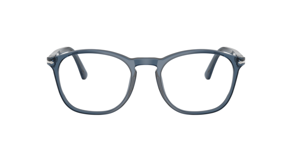 Persol PO3007VM 1197 Men's Glasses Blue Size 50 - Free Lenses - Blue Light Block Available