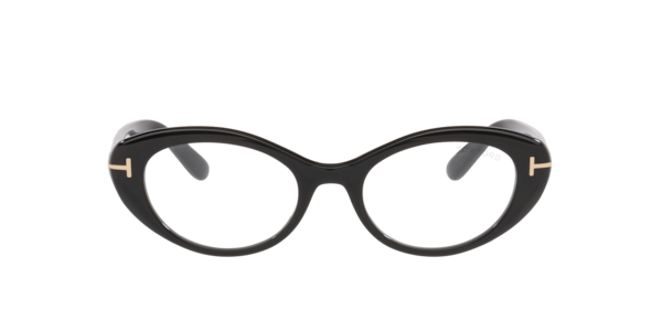 Tom Ford FT6092-B 001 Blue-Light Block Women’s Glasses Black Size 50 - Free Lenses - Blue Light Block Available