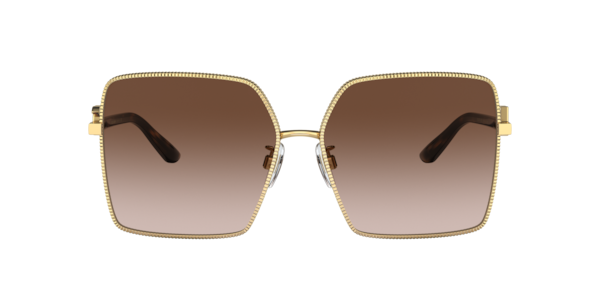 【DOLCE&GABBANA】 ゴールドフレーム サングラス Dolce & Gabbana DG2279 Sunglasses | LensCrafters