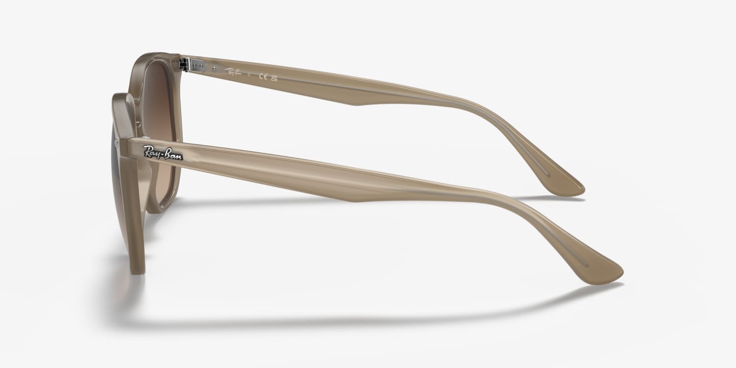 RayBan Light Brown Beige Frame Classic Shape Eye Glass Frames Ray-Ban RB4451 Sunglasses | LensCrafters main image 4