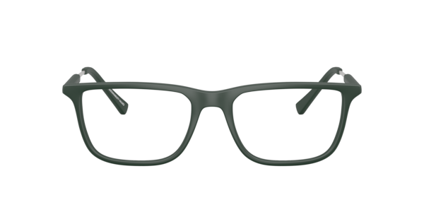 Armani Exchange Men's Pillow Eyeglasses, AX3126 - Matte Dark Green
