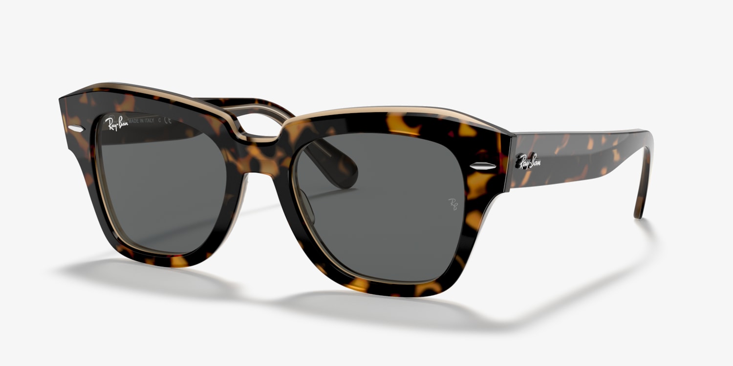 【値下げしました】レイバン　STATE STREET Ray-Ban RB2186 State Street Sunglasses | LensCrafters
